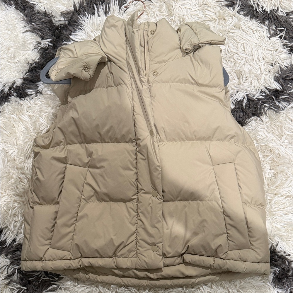 lululemon athletica Tan Puffer Vest